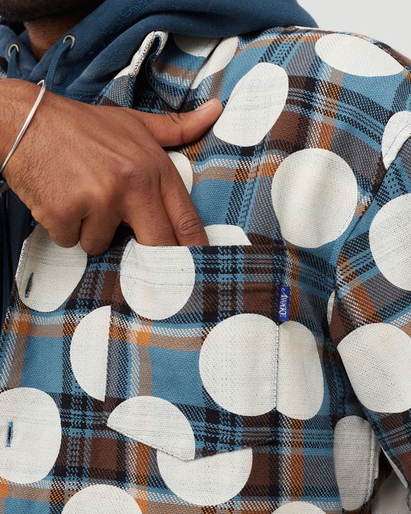 POLKA DOT FLANNEL SHIRT