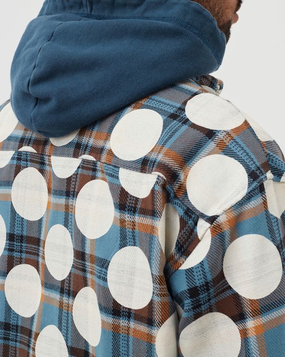 POLKA DOT FLANNEL SHIRT
