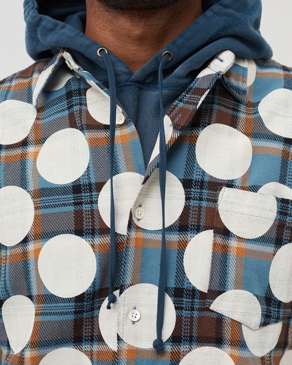POLKA DOT FLANNEL SHIRT