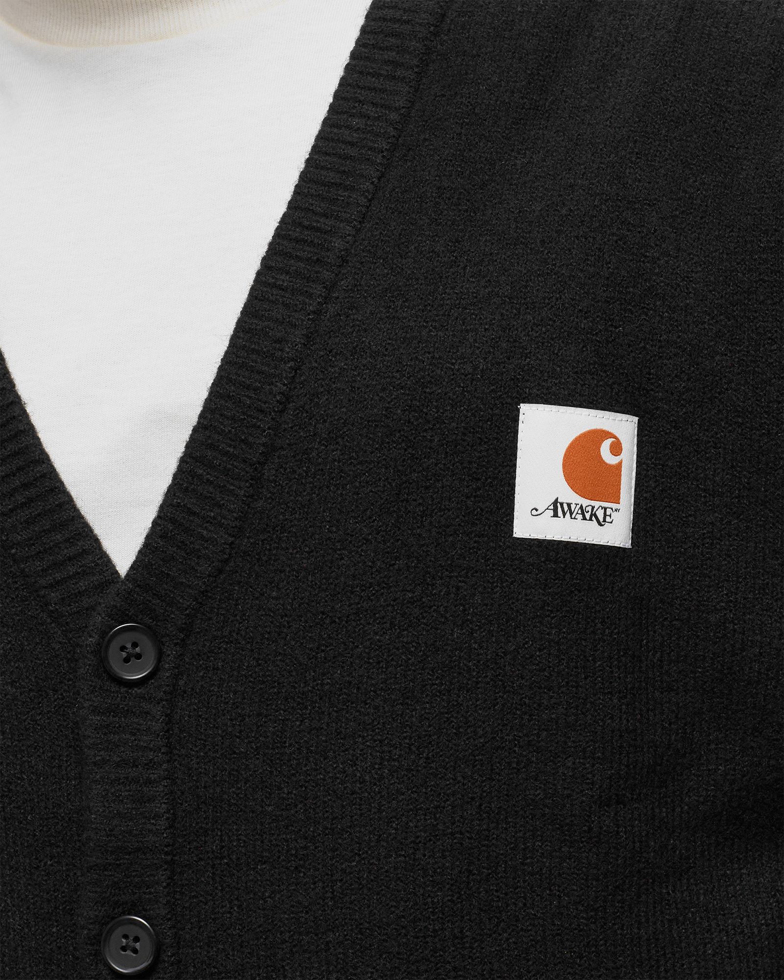 Awake AWAKE NY X CARHARTT WIP CARDIGAN Black | BSTN Store