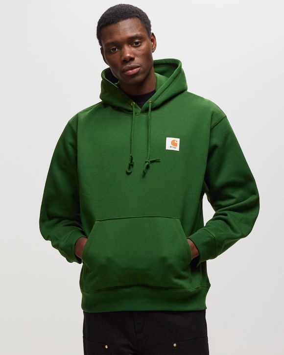 Awake AWAKE NY X CARHARTT WIP PRINTED HOODIE Green - DARK GREEN