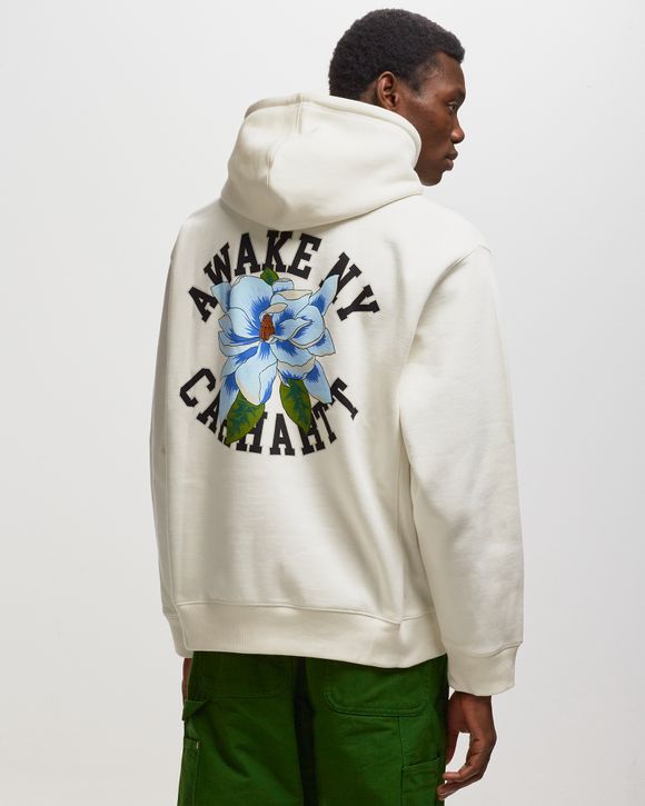 AWAKE NY X CARHARTT WIP PRINTED HOODIE - WAX