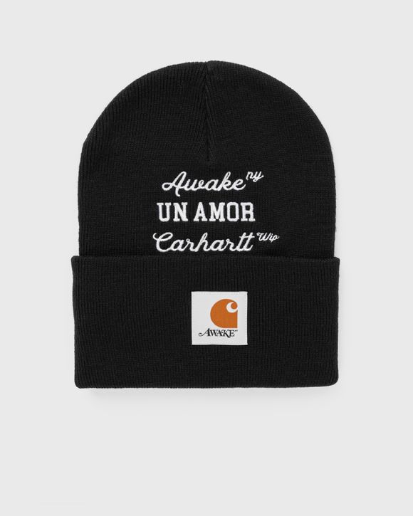 Awake AWAKE NY X CARHARTT WIP UN AMOR BEANIE Black | BSTN Store