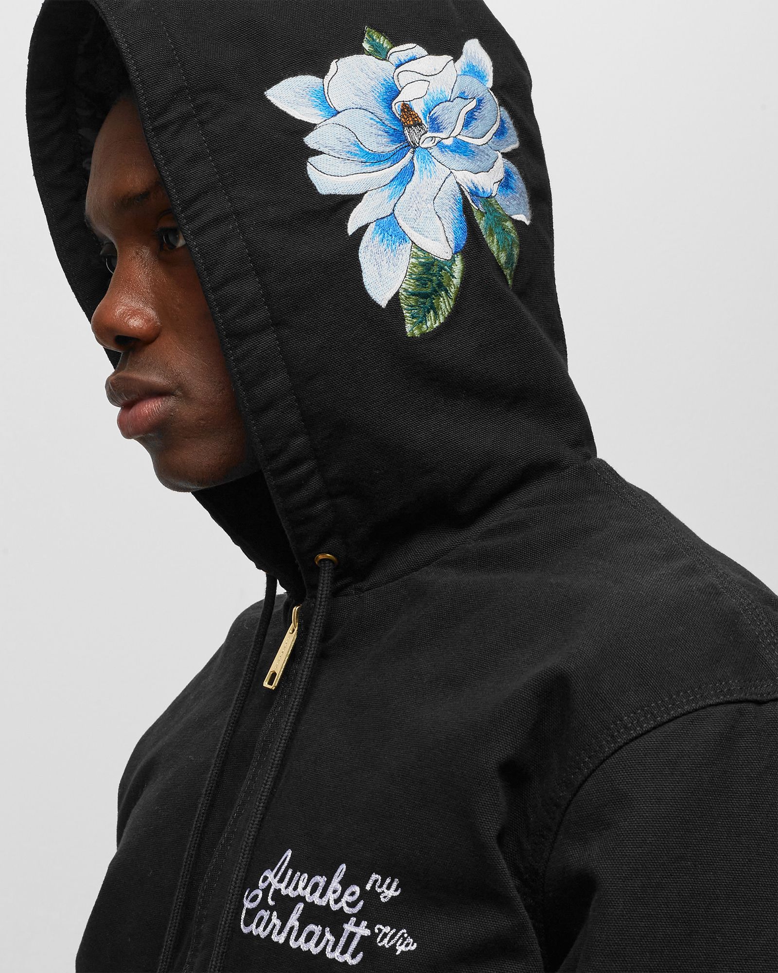 Awake AWAKE NY X CARHARTT WIP OG ACTIVE JACKET Black | BSTN