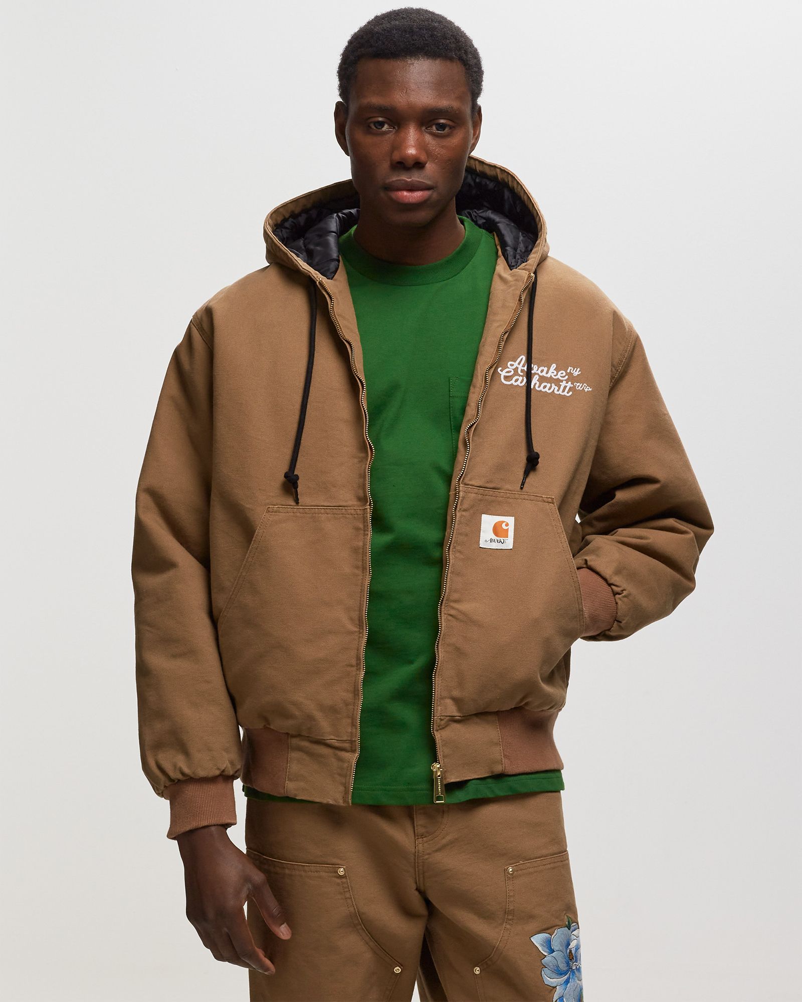 ジャケット・アウター Carhartt Awake NY OG ACTIVE JACKET Awake Awake Ny X Carhartt Wip Og Active Jacket Black Denim