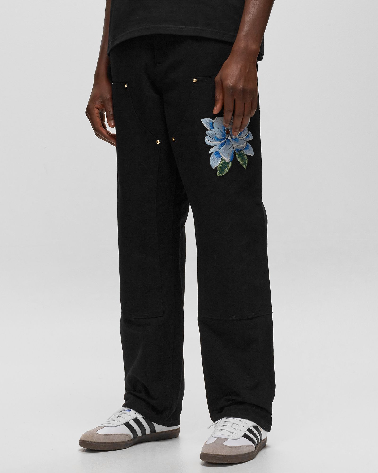 Awake AWAKE NY X CARHARTT WIP DOUBLE KNEE PANT Black | BSTN Store