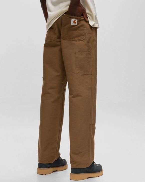 Awake AWAKE NY X CARHARTT WIP DOUBLE KNEE PANT Brown - HAMILTON BROWN