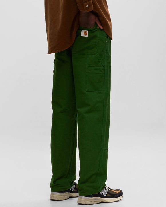 Awake AWAKE NY X CARHARTT WIP DOUBLE KNEE PANT Green - DARK GREEN