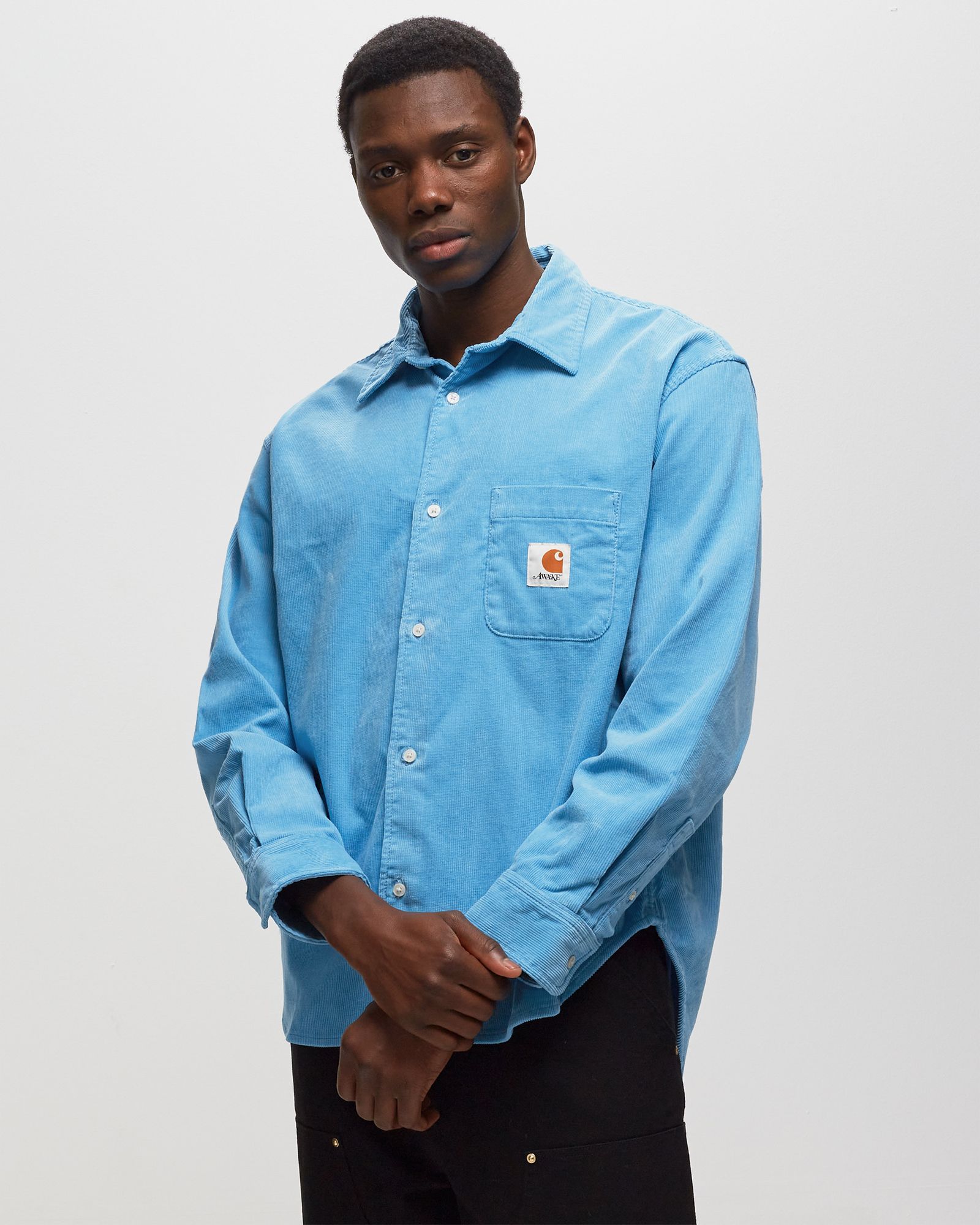 AWAKE NY X CARHARTT WIP COLLARED SHIRT