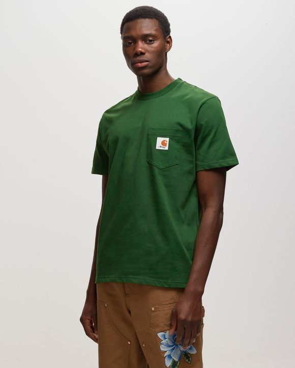 Awake AWAKE NY X CARHARTT WIP POCKET TEE Green | BSTN Store