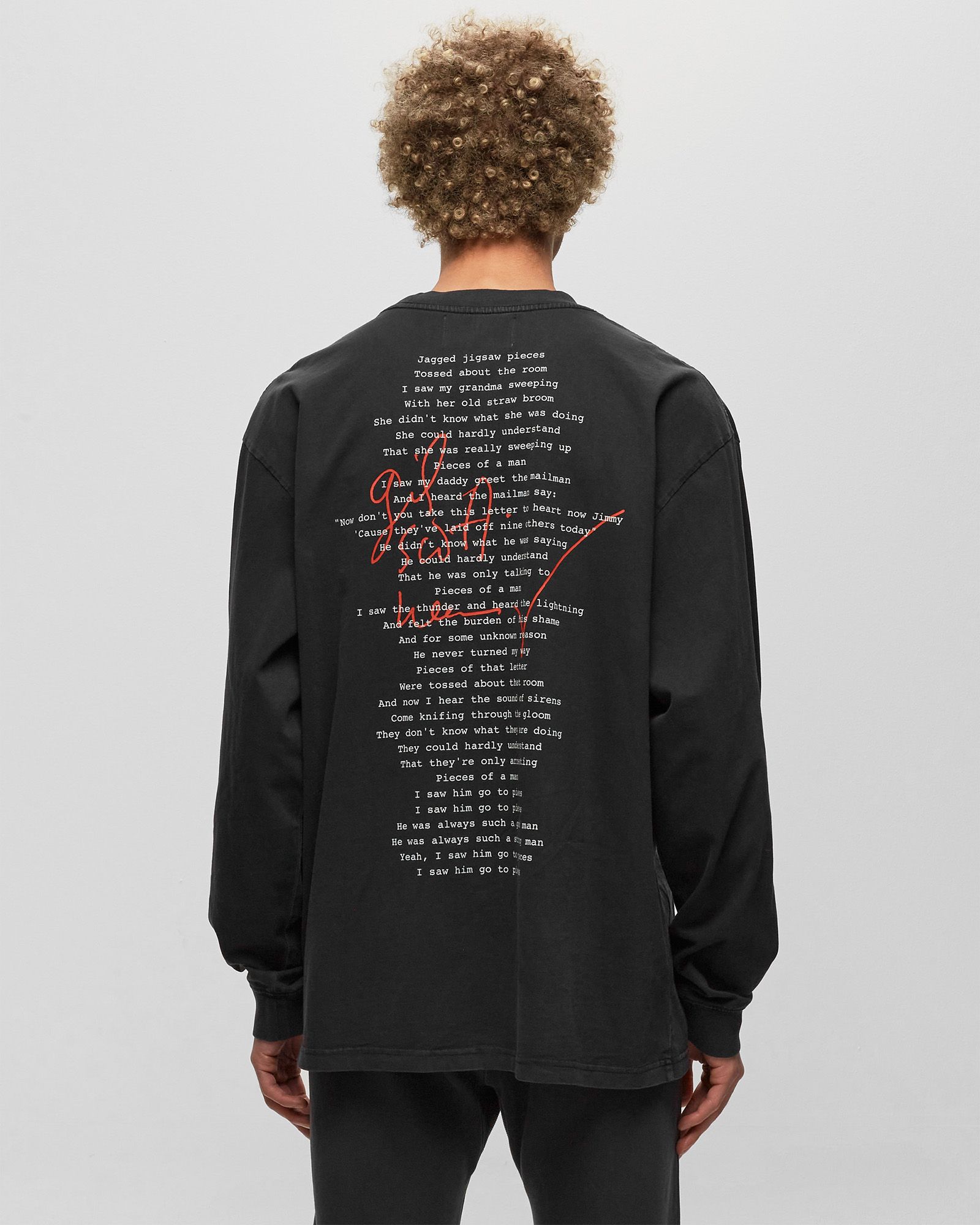 AWAKE NY X GIL SCOTT HERON LONG SLEEVE TEE
