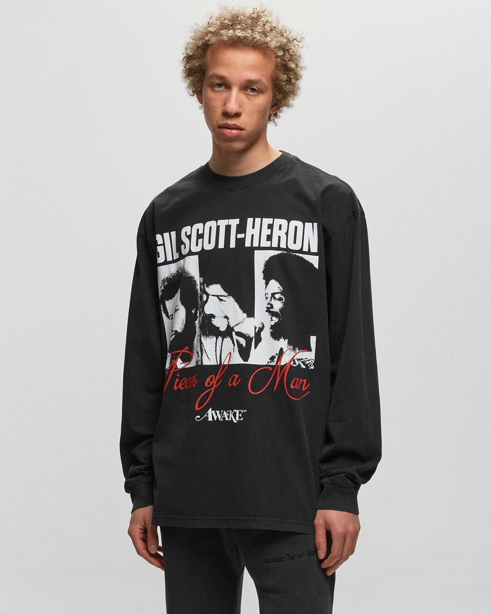 AWAKE NY X GIL SCOTT HERON LONG SLEEVE TEE