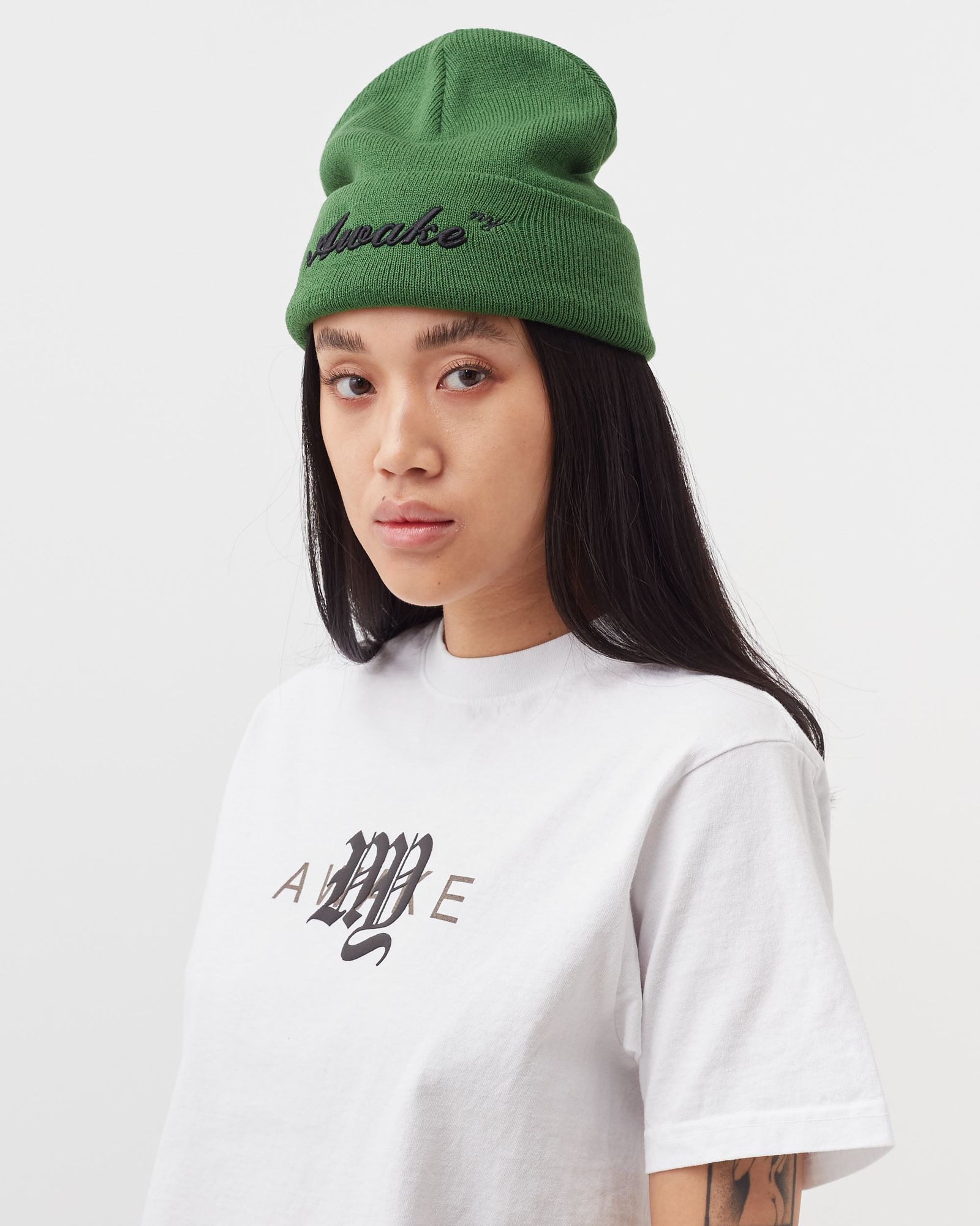 SCRIPT LOGO BEANIE