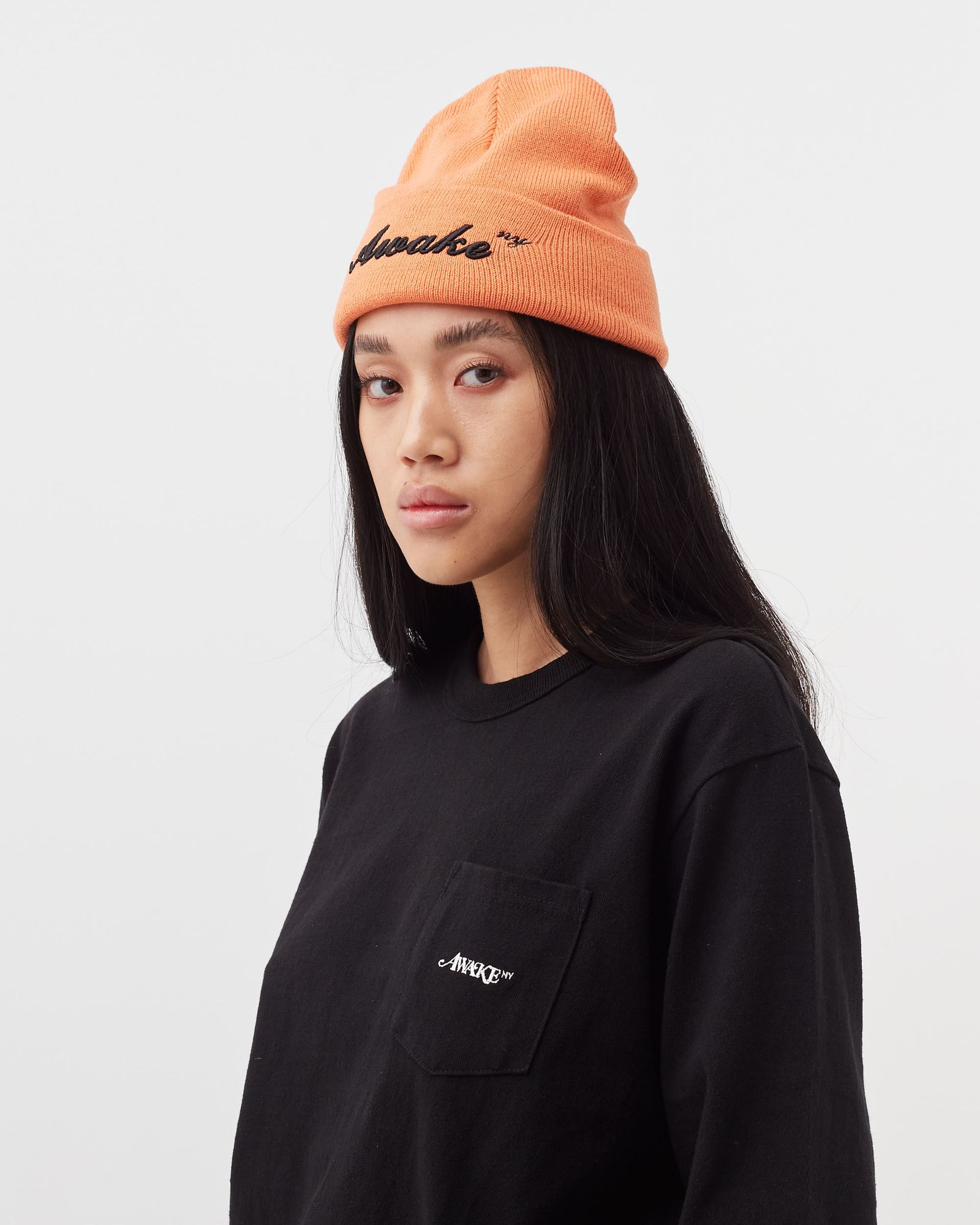 SCRIPT LOGO BEANIE