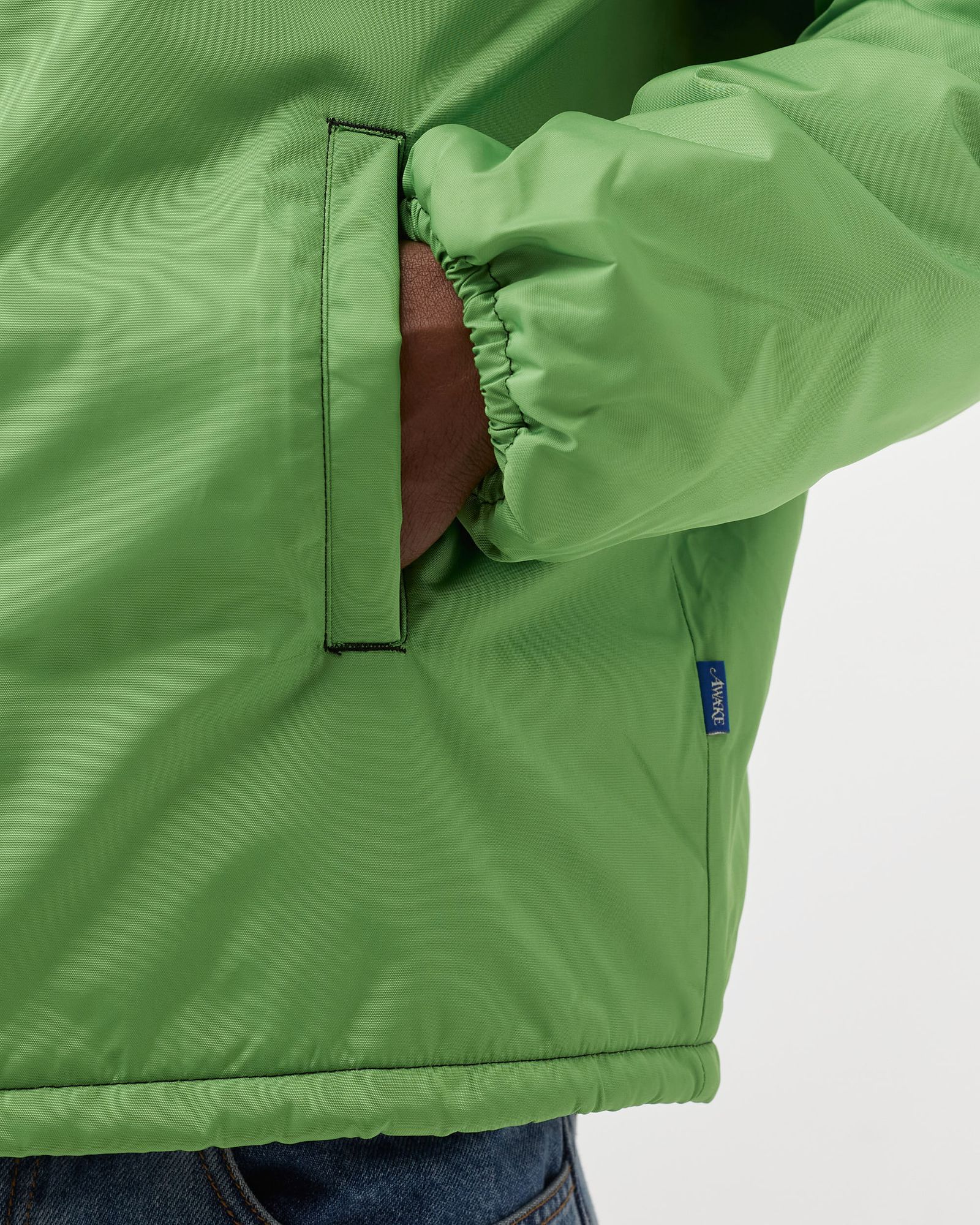 FAUX FUR LEOPARD LINED COACHES JACKET