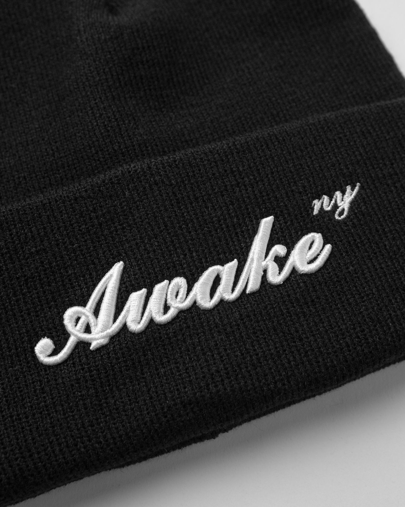 AWAKE SCRIPT LOGO BEANIE