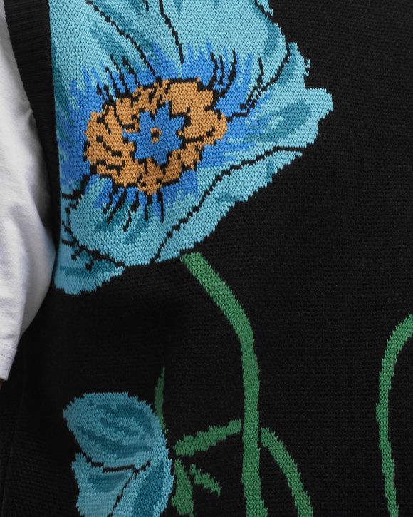 FLORAL SWEATER VEST