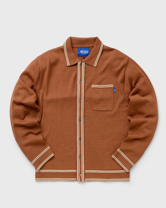 Awake FINE GAUGE KNIT CARDIGAN Brown | BSTN Store