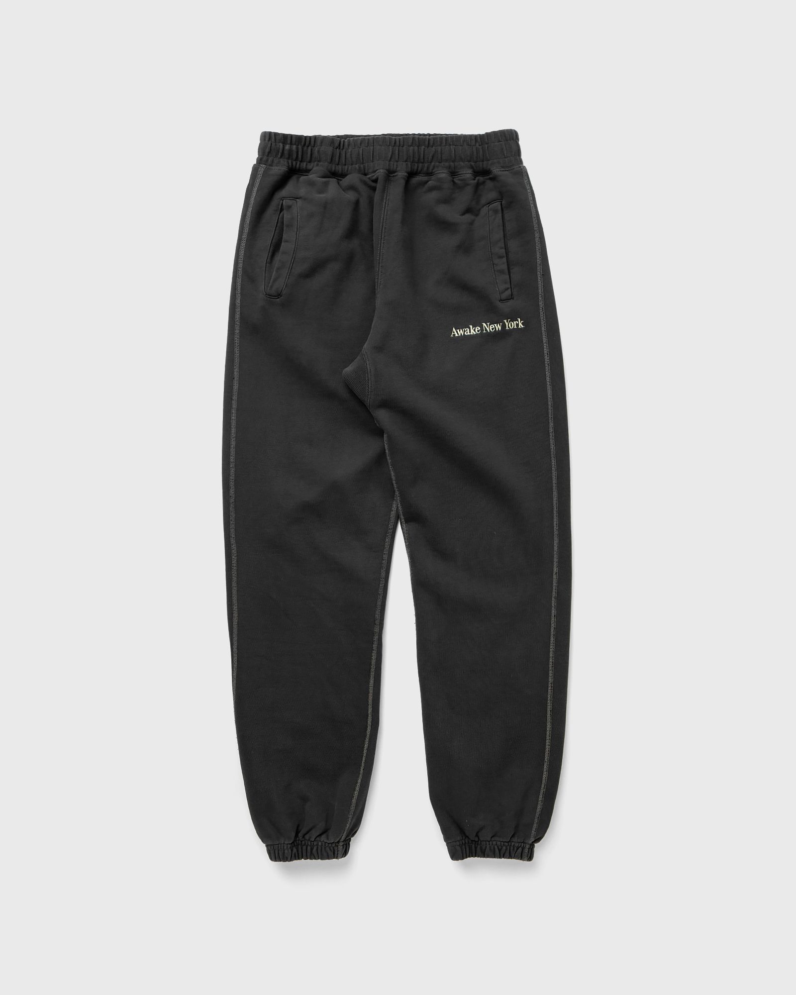 PIGMENT DYED EMBROIDERED SWEATPANT