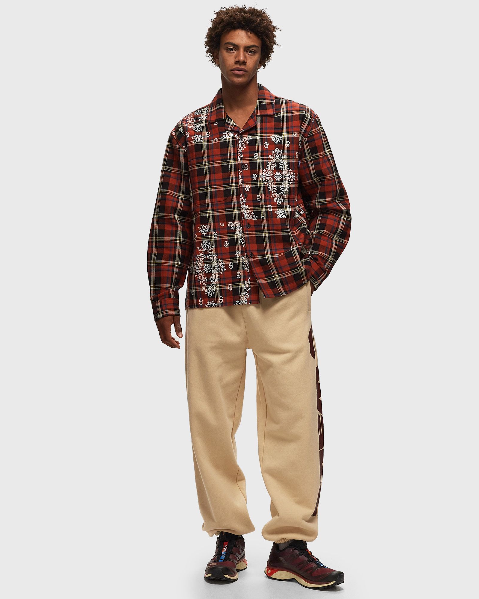 PAISLEY PRINTED FLANNEL SHIRT