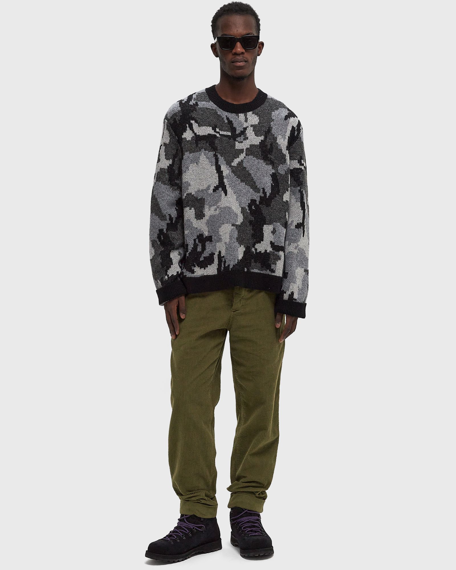 CAMO CREWNECK SWEATER