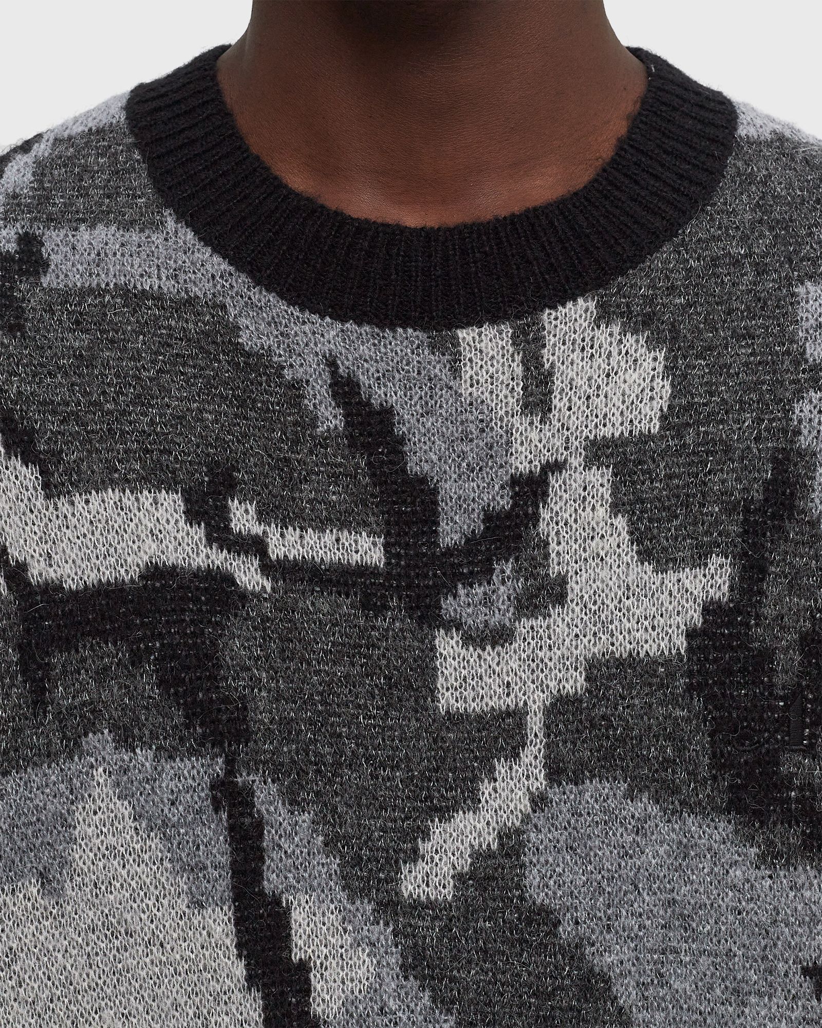 CAMO CREWNECK SWEATER