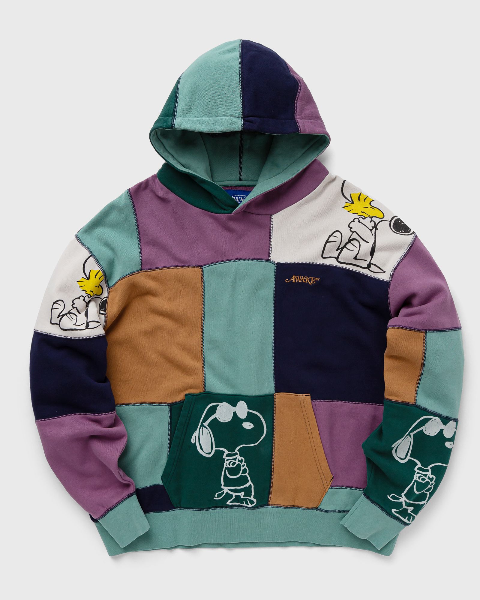NY X PEANUTS PATCHWORK HOODIE