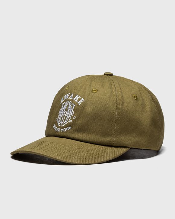 Awake Nueva York Crest 6-Panel Hat Brown - SAND