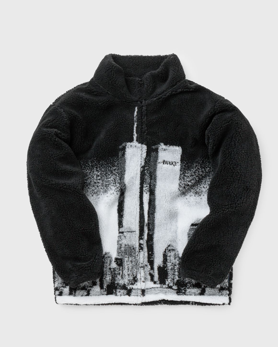 Awake Coast to Coast Zip Up Fleece Black | BSTN Store