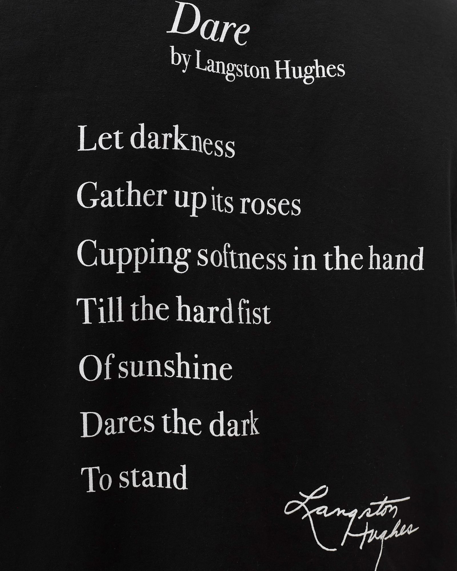 Langston Hughes x Awake NY Tee