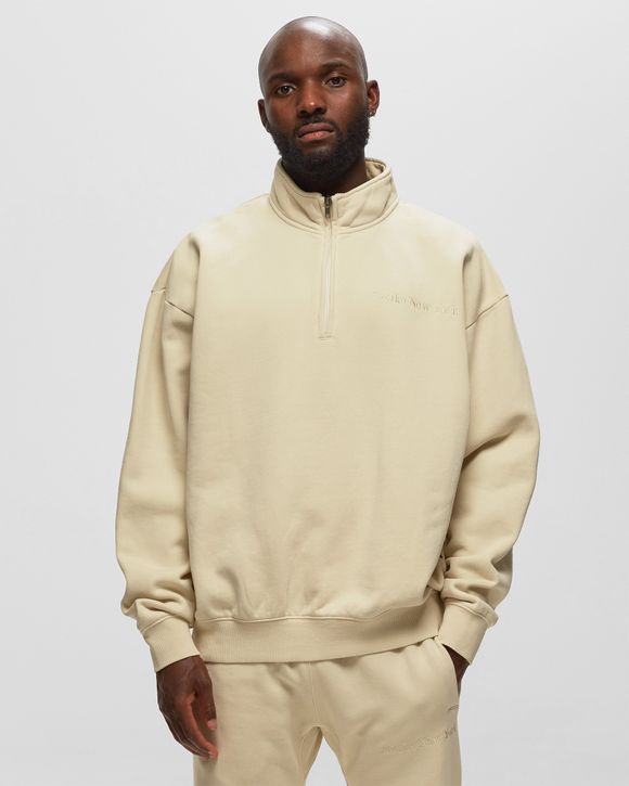 White half cheap zip sweatshirt