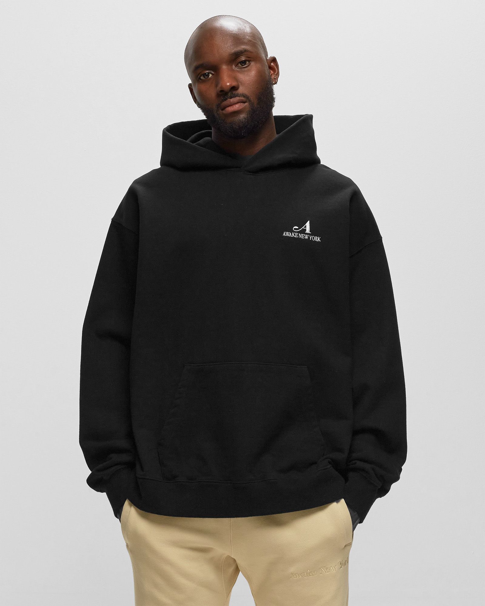 EMBROIDERED LOGO HOODIE