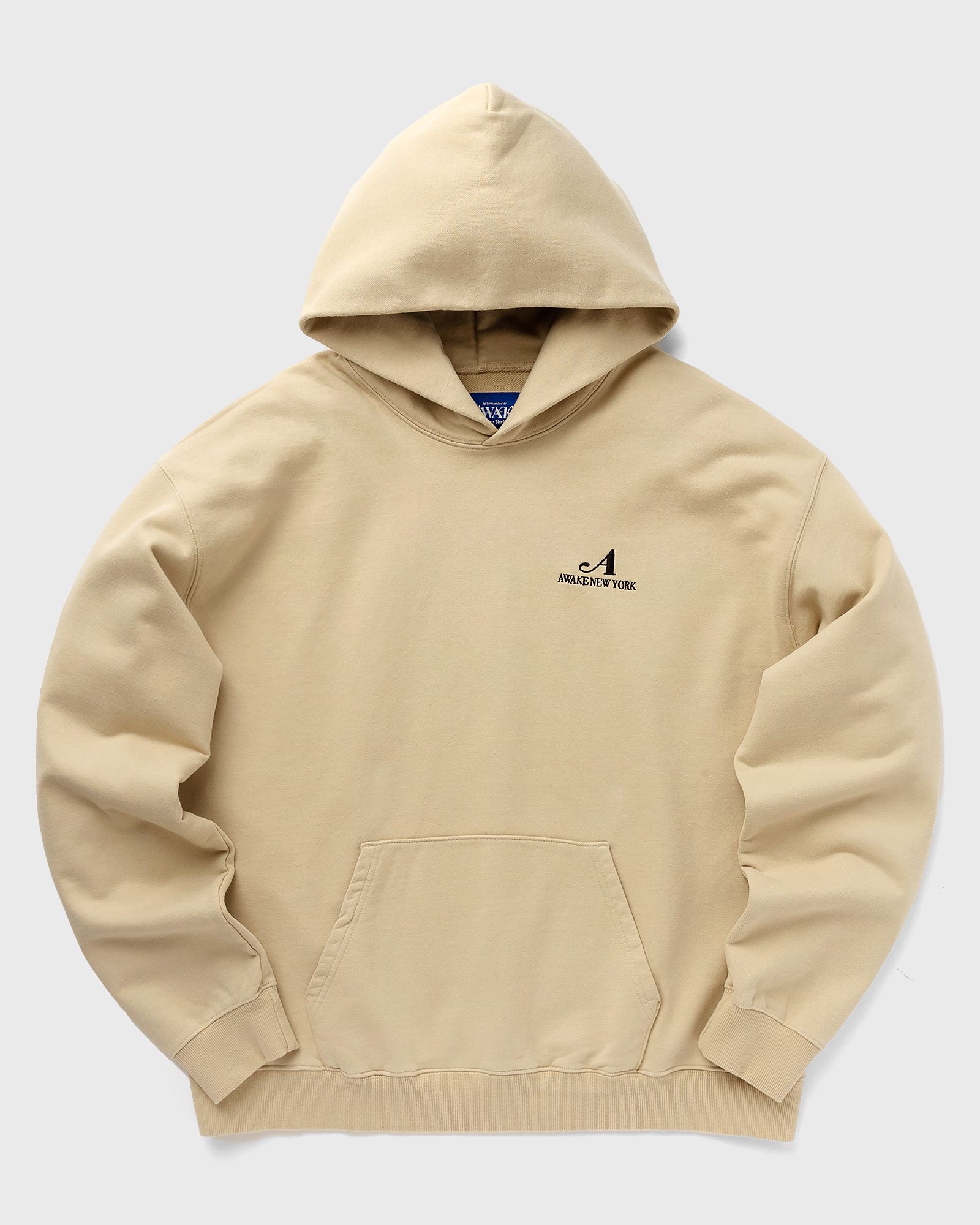 awake embroidered logo hoodie men hoodies