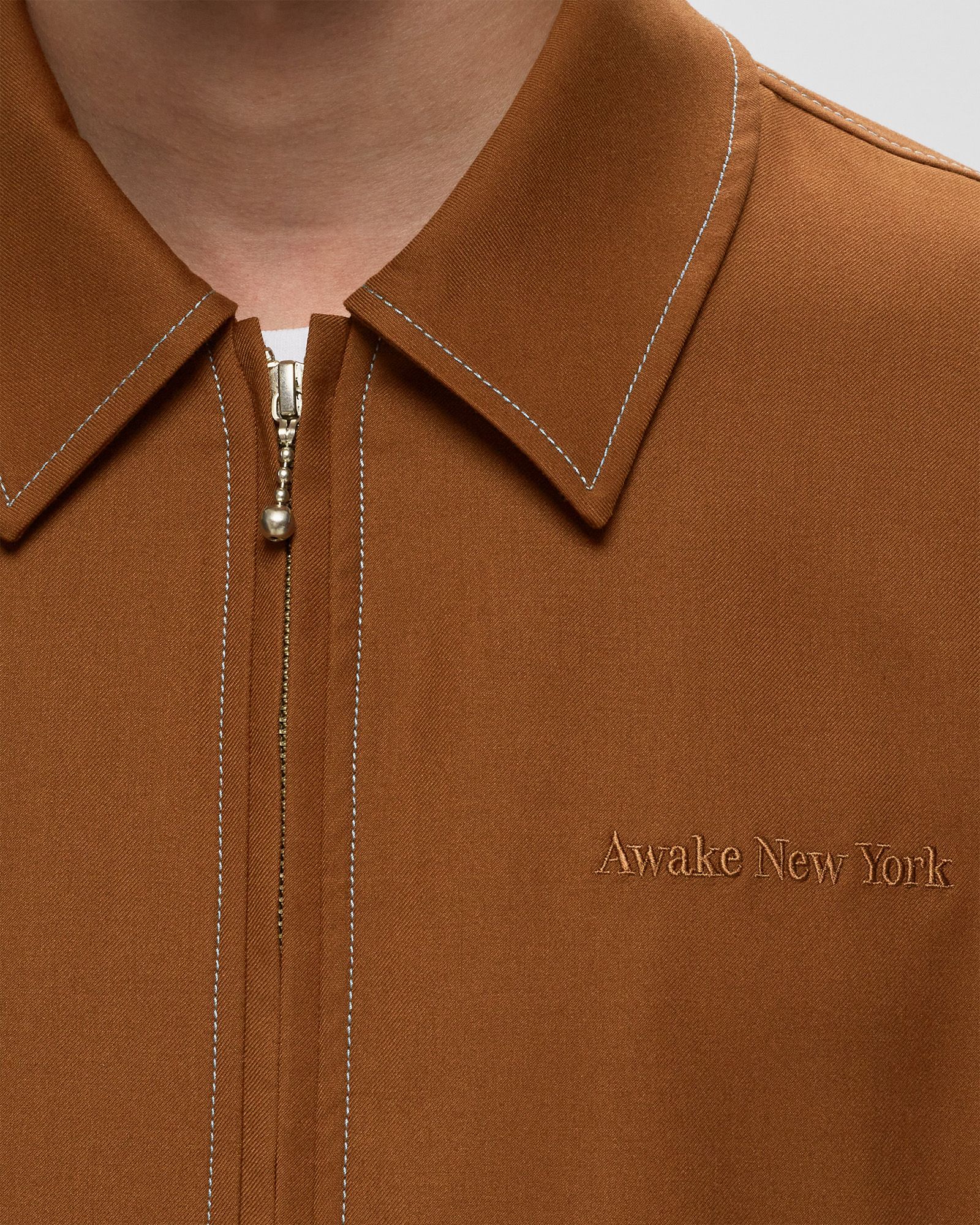 LIGHTWEIGHT WOOL HARRINGTON JACKET