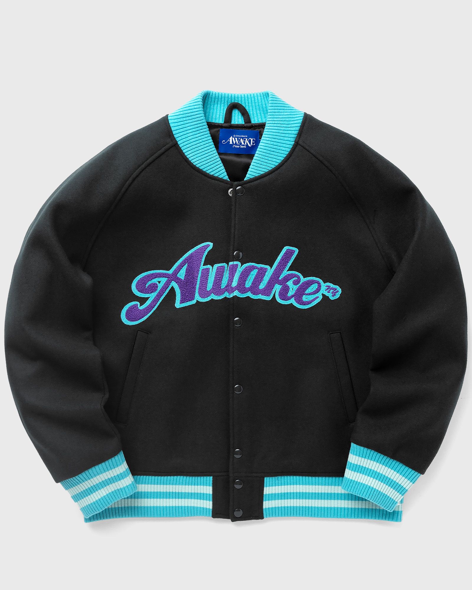 MELTON WOOL CHENILLE LOGO VARSITY JACKET