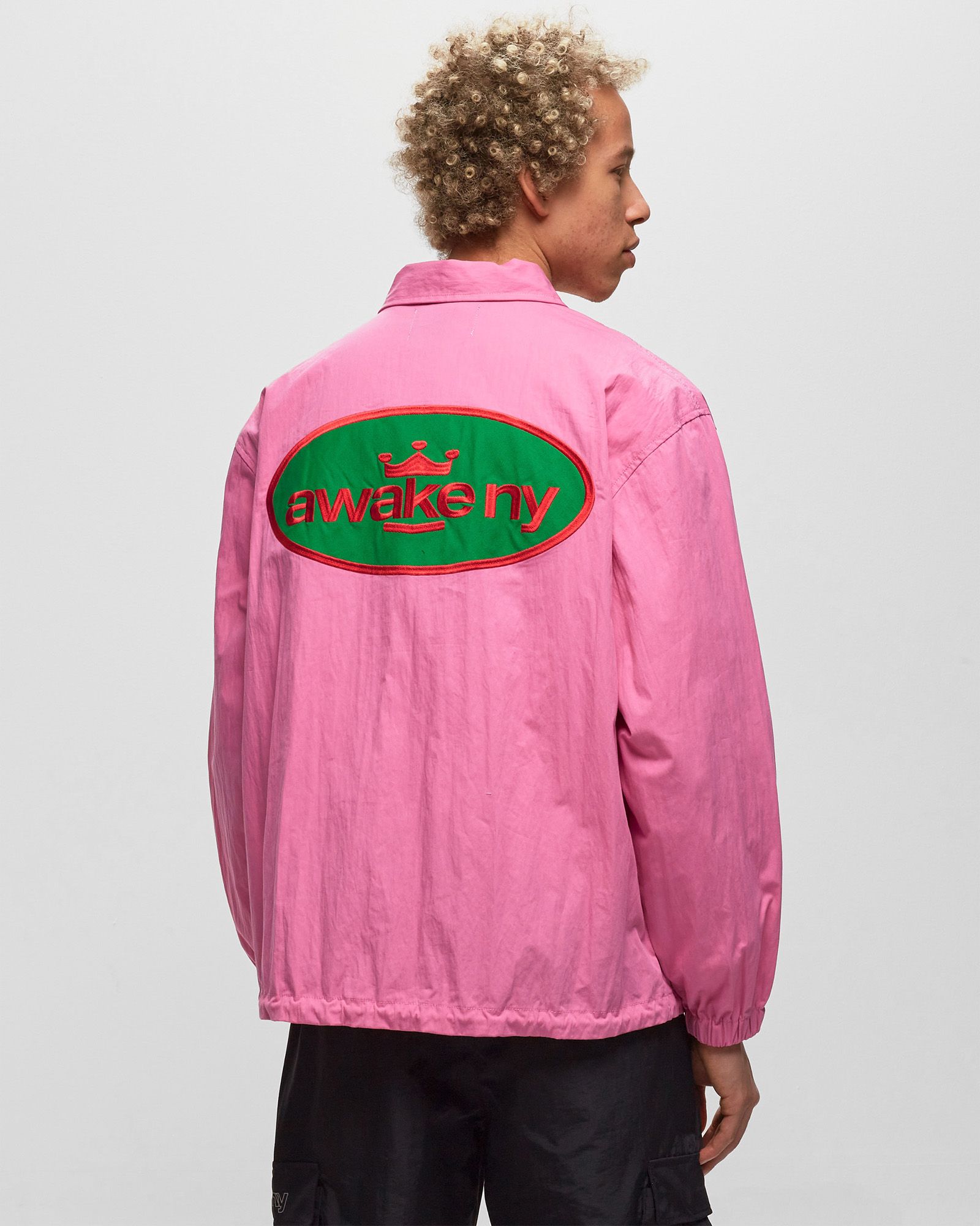 KING LOGO TWILL COACHES JACKET