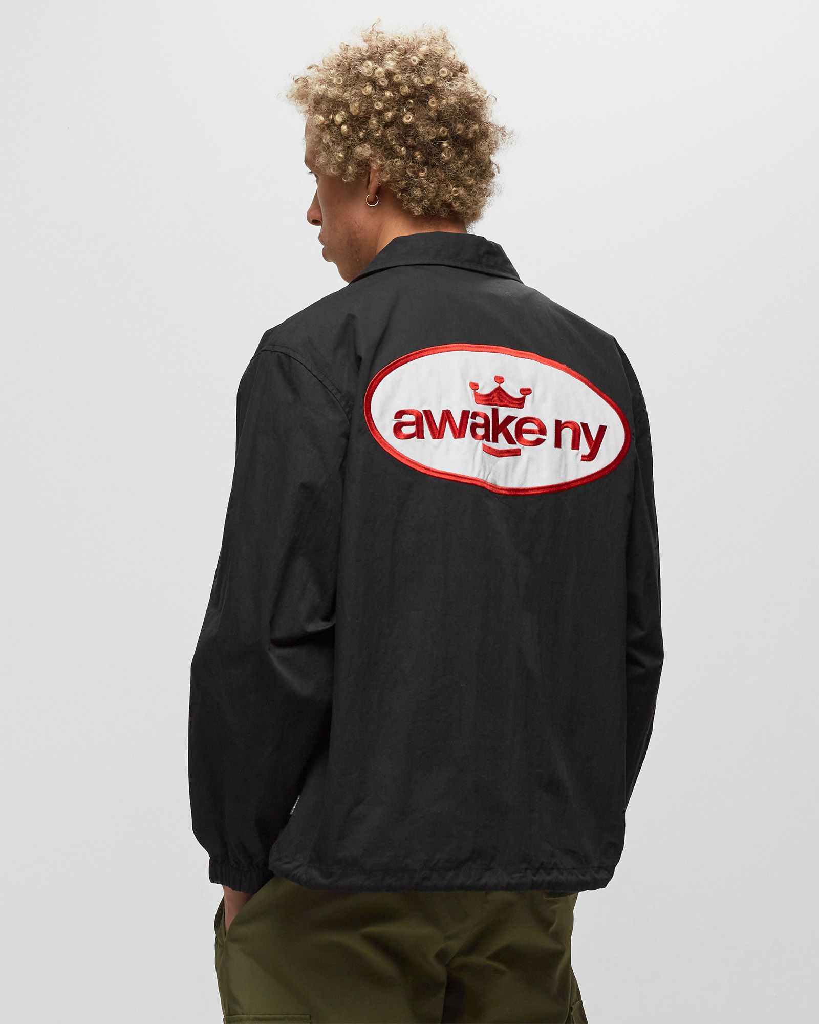 KING LOGO TWILL COACHES JACKET