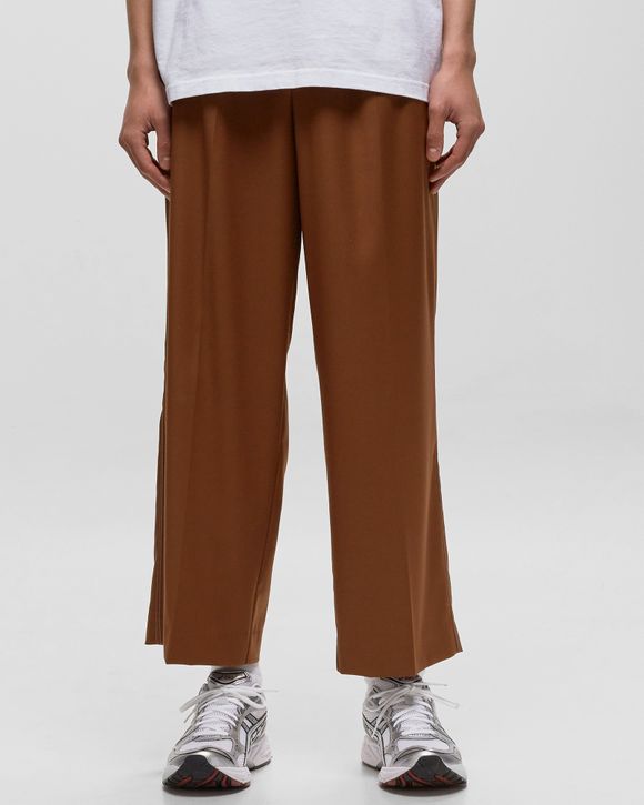 LIGHTWEIGHT WOOL ELASTICATED WOVEN PANT