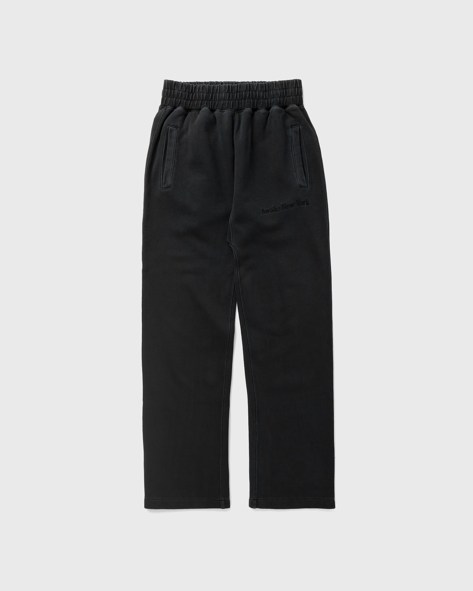 awake embroidered logo open end sweatpant men casual pants