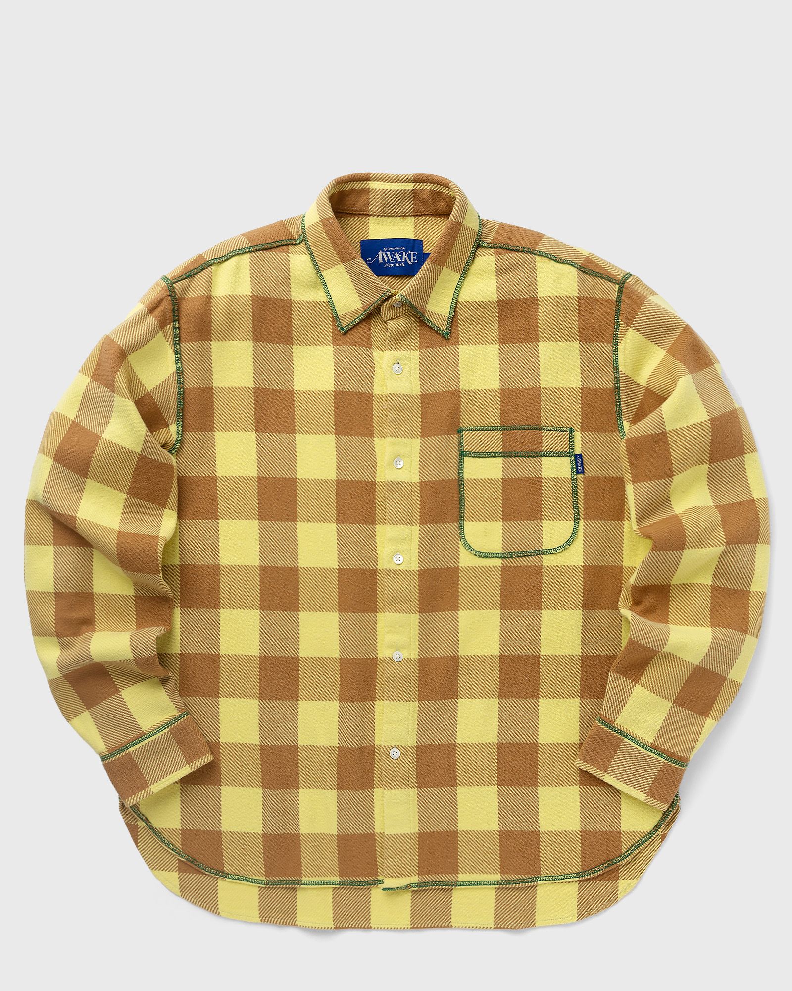 CONTRAST STITCH FLANNEL