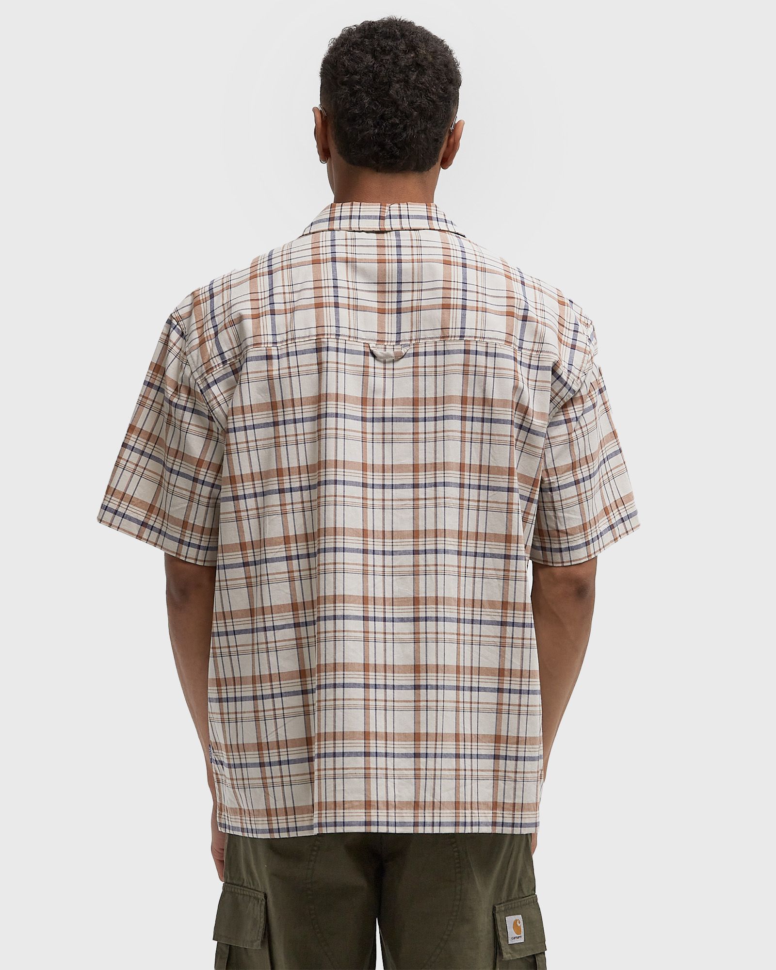 PRINTED CAMP COLLAR SHIRT