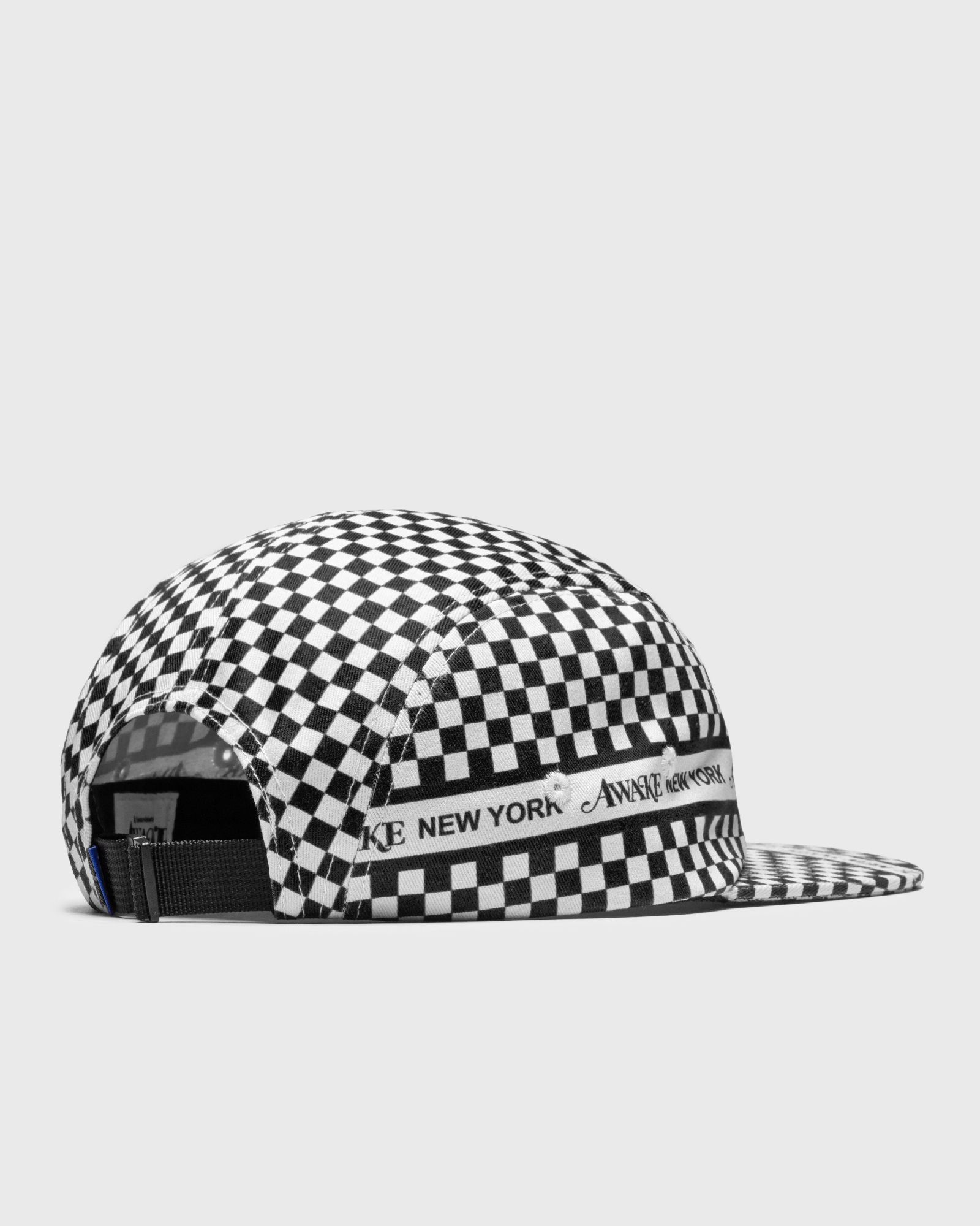 CHECKERED LOGO 5 PANEL CAP