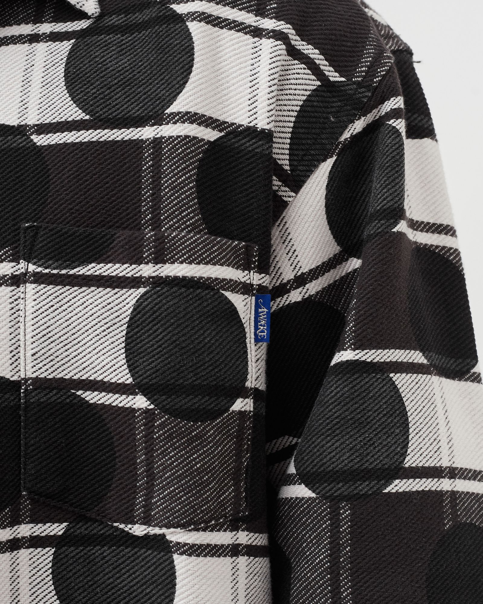 POLKA DOT FLANNEL SHIRT