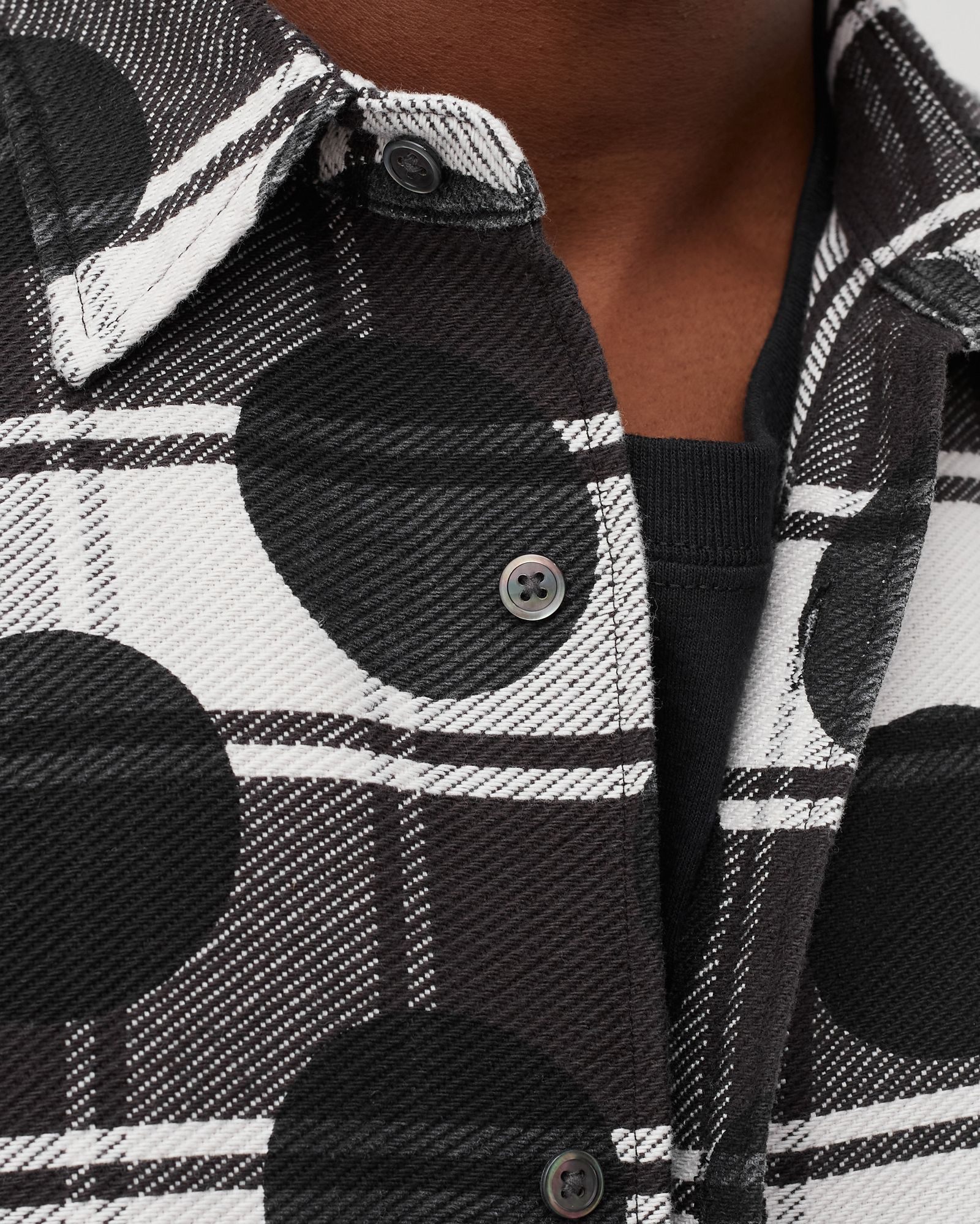 POLKA DOT FLANNEL SHIRT