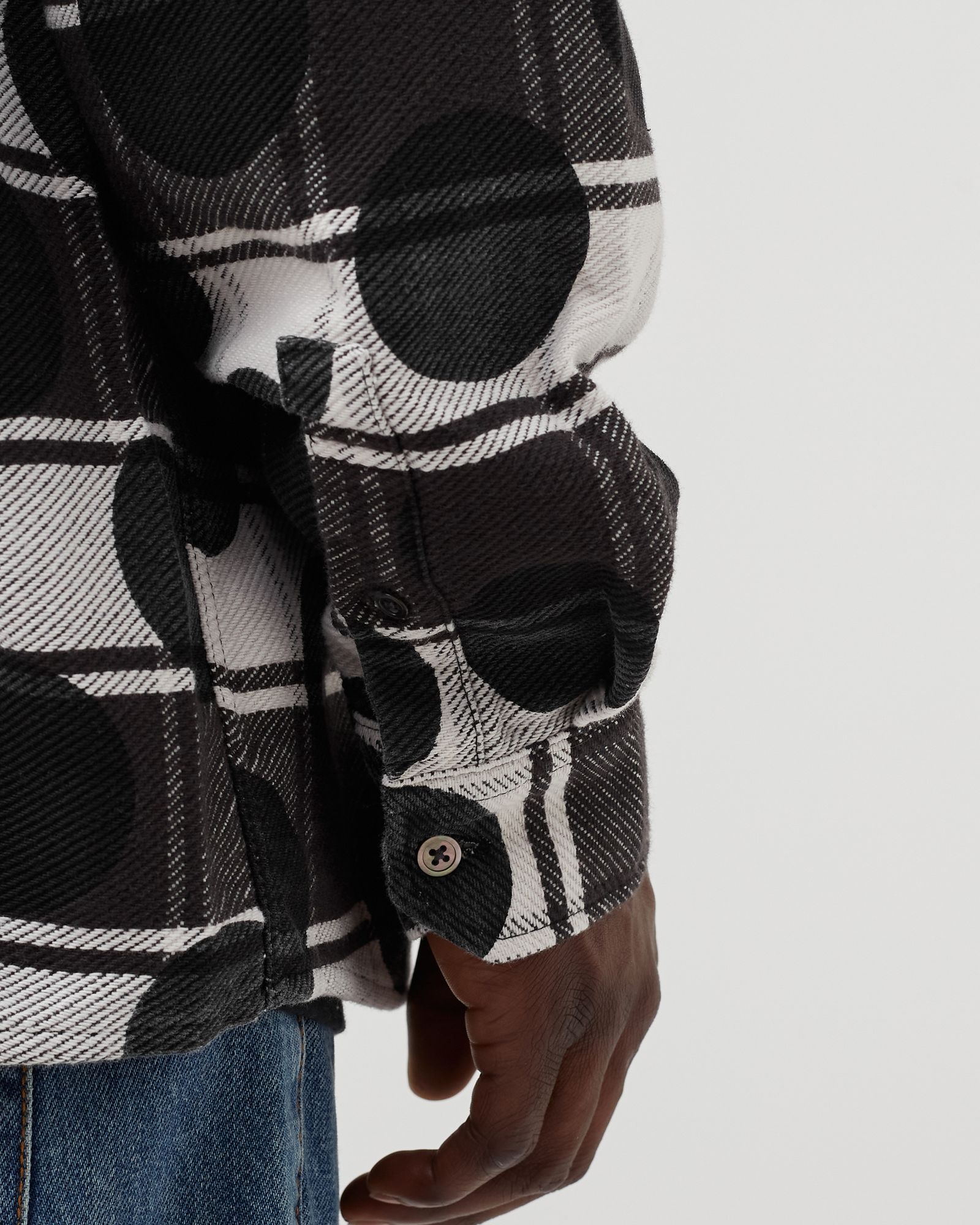 POLKA DOT FLANNEL SHIRT