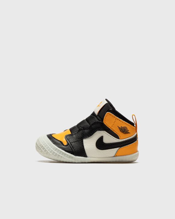 Jordan Jordan 1 Baby Crib Bootie Yellow - TAXI/BLACK-SAIL