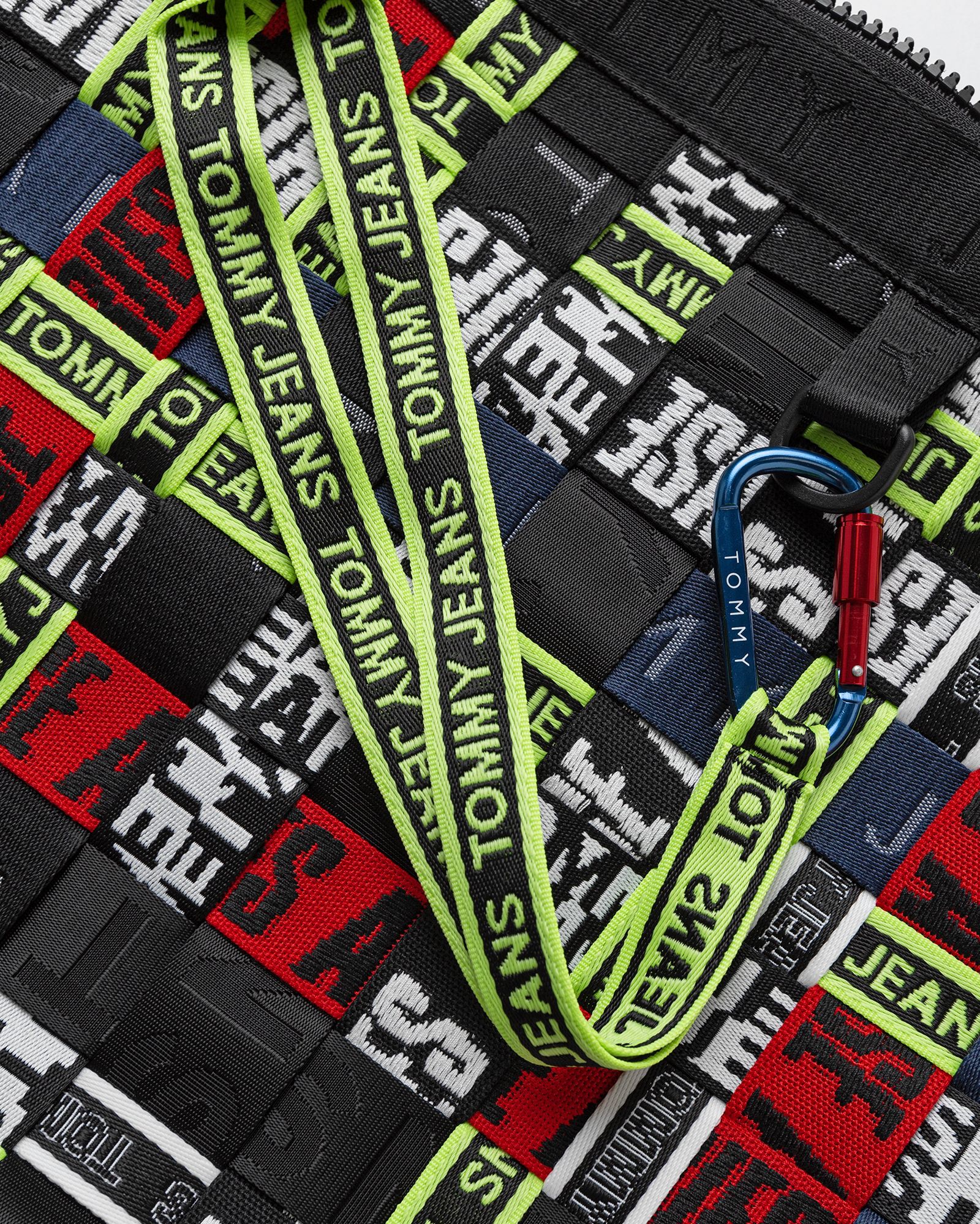 TOMMY X ARIES LOGO WEBBING SHOPPER