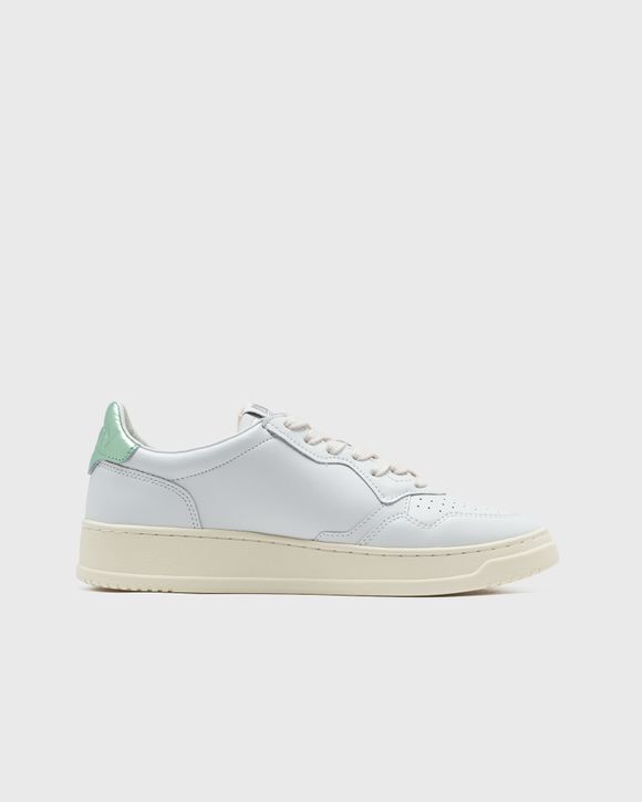 Autry Action Shoes WMNS MEDALIST LOW White - LEAT/LEAT WHT/PAST GRN