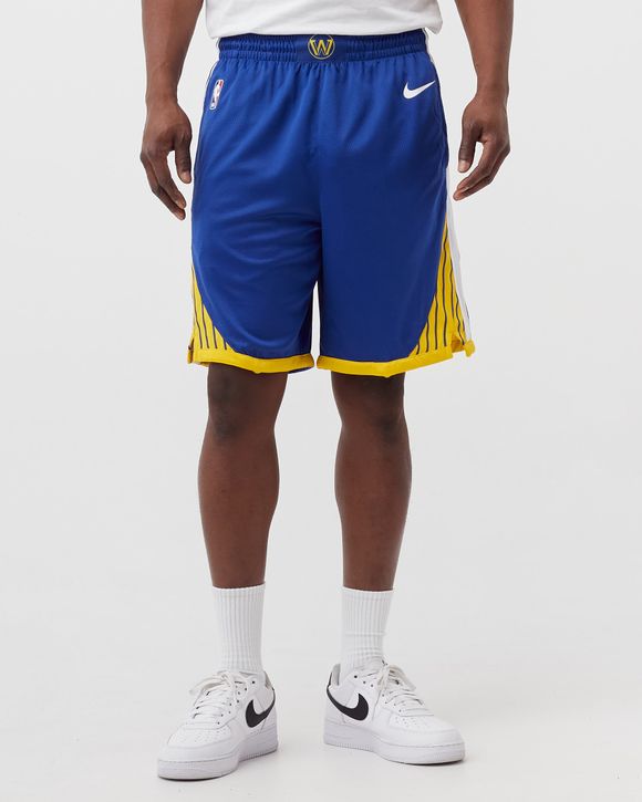 Nike Golden State Warriors Men's Icon Swingman Shorts - Blue