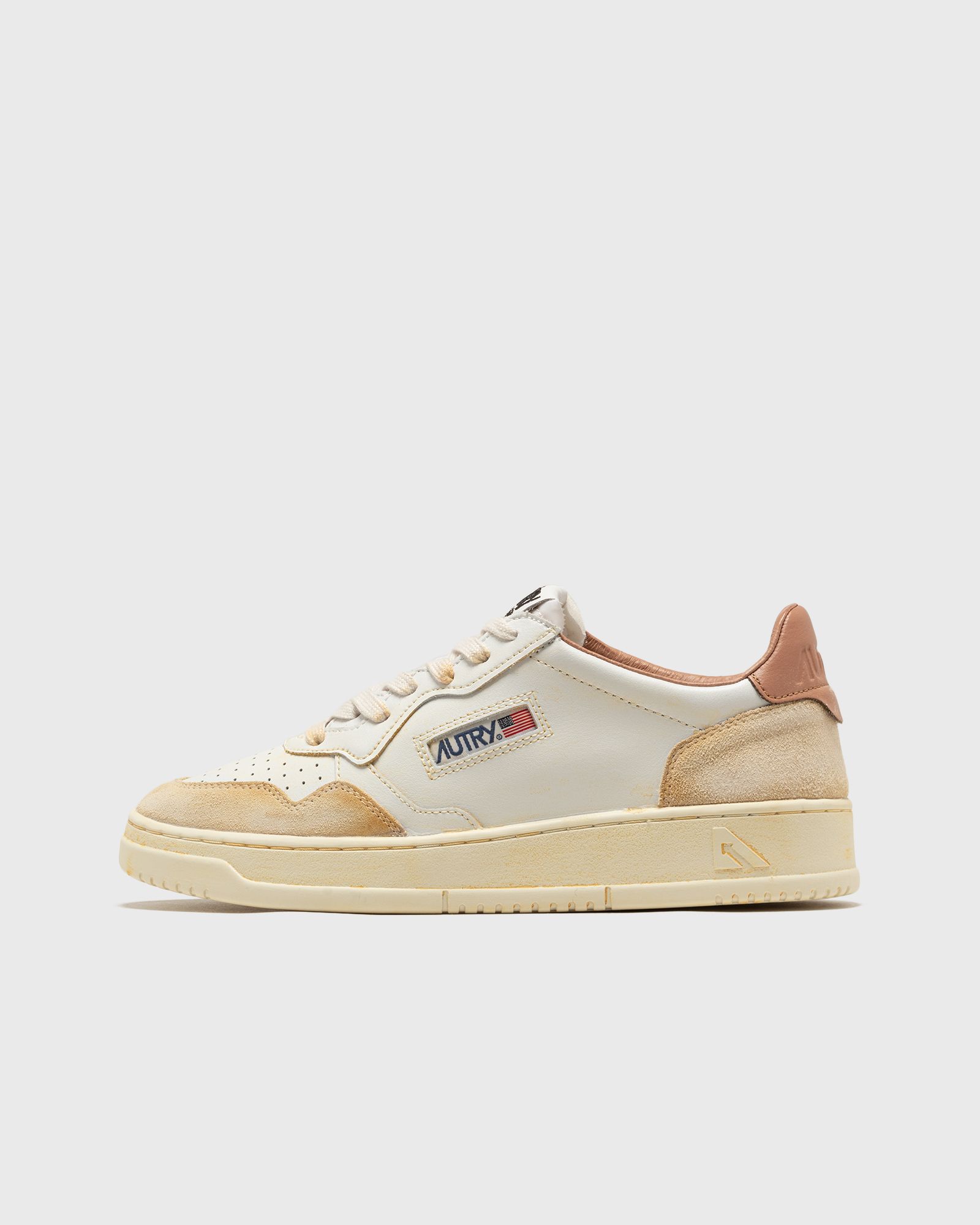 Autry Action Shoes - wmns sup vint low women lowtop beige in größe:40